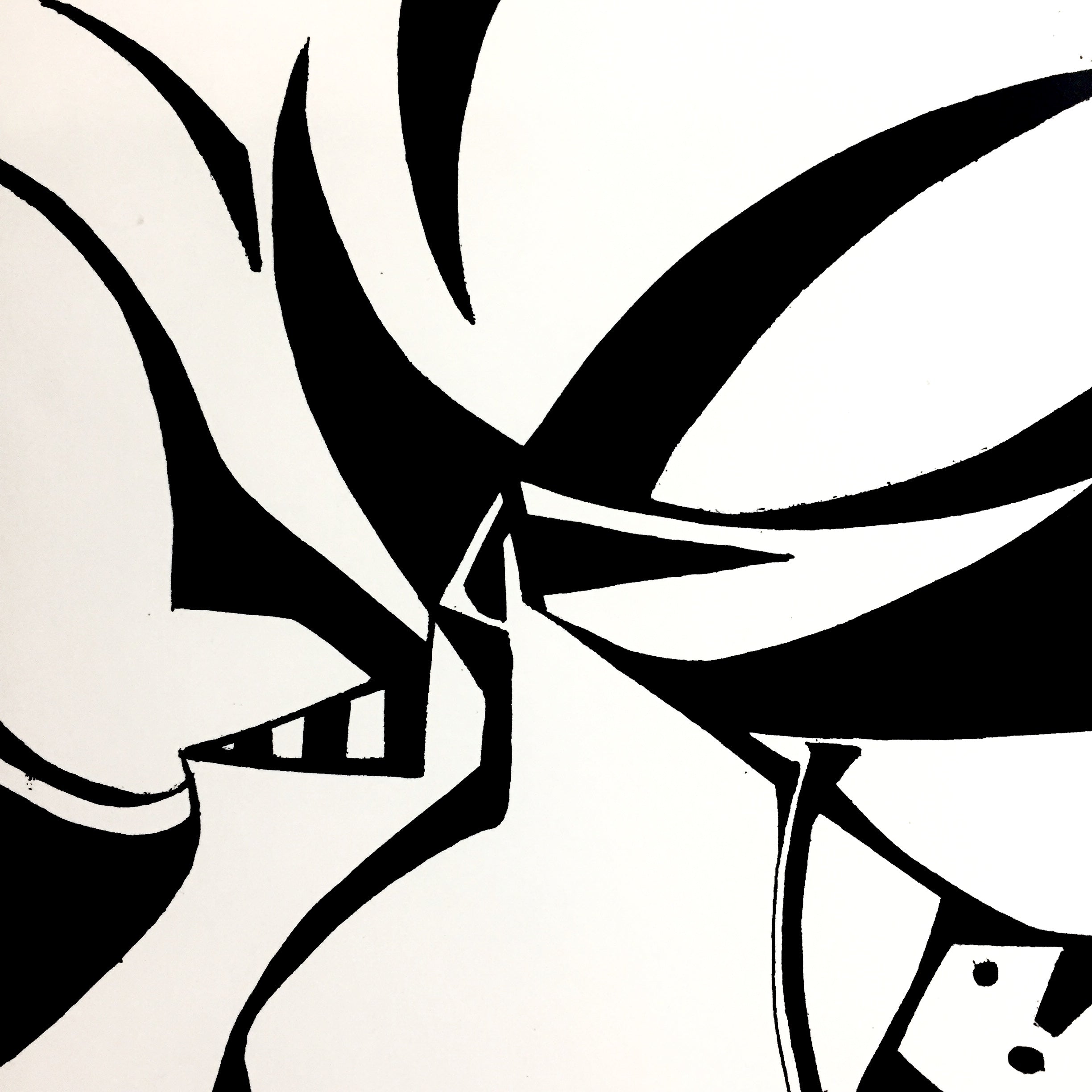 Divider image of unique home decor in black and white that you can buy online to evoke retro modern architecture interior design styles in your home or office