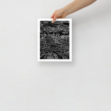 Load image into Gallery viewer, 8 by 10 inch print of unique and inexpensive modern home decor for your walls by Oddly Oaktree.